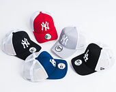 Kšiltovka New Era - MLB Clean 9FORTY Trucker - LA Dodgers - Black / White