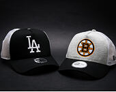 Kšiltovka New Era Jersey Mesh Boston Bruins 9FORTY TRUCKER Official Team Color Snapback