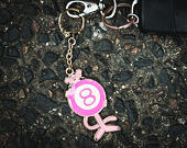 Klíčenka HUF Pink Panther Enamel Chain Pink