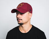 Kšiltovka New Era The League Cleveland Cavaliers Red C Logo 9FORTY Official Team Colors Strapback