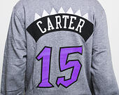Mikina Mitchell & Ness Name & Number 15 Carter Toronto Raptors Official Team Color