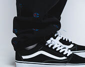 Tepláky Champion Elastic Cuff Pants Mini Logo Print Black