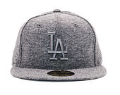 Kšiltovka New Era Slub Los Angeles Dodgers 59FIFTY Gray/Gray