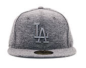 Kšiltovka New Era Slub Los Angeles Dodgers 59FIFTY Gray/Gray