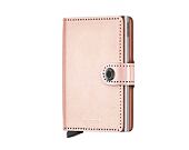 Peněženka Secrid Miniwallet Metallic Rose
