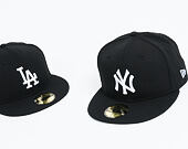 Kšiltovka New Era - MLB Basic 59FIFTY - NY Yankees - Black / White