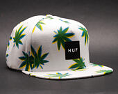 Kšiltovka HUF 3D Plantlife White Snapback