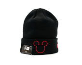 Dětský Kulich New Era Disney Knit Mickey Mouse Youth Black/Scarlet