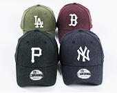 Kšiltovka New Era Seasonal Heather Los Angeles Dodgers 9FORTY Heather Olive/White Strapback