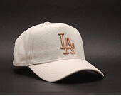 Damská Kšiltovka New Era Melton 9FORTY A-Frame Los Angeles Dodgers Satin/Gold Snapback