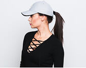 Dámská Kšiltovka New Era Sport Los Angeles Dodgers 9FORTY Gray/Silver Wing Strapback