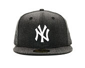 Kšiltovka New Era Seasonal Heather New York Yankees 59FIFTY Heather Black/White