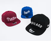 Kšiltovka New Era Classic Script Chicago White Sox 9FIFTY Black Snapback