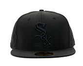 Kšiltovka New Era Black On Black Chicago White Sox 59FIFTY Black