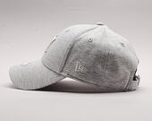 Dámská Kšiltovka New Era Essential Jersey New York Yankees 9FORTY Gray/Silver Wing Strapback