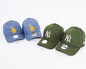 Dámská Kšiltovka New Era League Essential Los Angeles Dodgers 9FORTY Slate/Gold Strapback