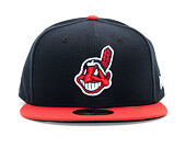 Kšiltovka New Era Authentic Perfomance 2017 Cleveland Indians 59FIFTY Team Color