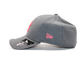 Kšiltovka New Era Diamond Pop New York Yankees 39THIRTY Grey Heather/Lava Red