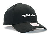 Kšiltovka Mitchell & Ness Team Logo Low Pro Black Snapback