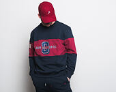 Mikina New Era World Hood Crew Night Shift Navy/Cardinal