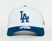 Kšiltovka New Era  League Essential Los Angeles Dodgers 9FORTY A-FRAME TRUCKER  Optic White / Snap S