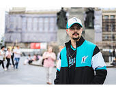 Kšiltovka New Era Coast 2 Coast Florida Marlins 9FORTY A-FRAME TRUCKER  Official Team Color