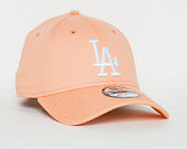 Kšiltovka New Era  League Essential  Los Angeles Dodgers 9FORTY Strapback Posh Peach / Optic White