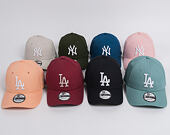 Kšiltovka New Era  League Essential  Los Angeles Dodgers 9FORTY Strapback Cardinal / Stone
