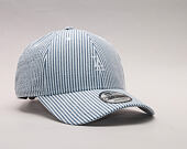 Kšiltovka New Era  Seersucker Los Angeles Dodgers 9FORTY Strapback Navy / Optic White