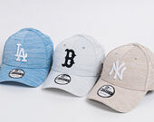 Kšiltovka New Era Engineered Fit New York Yankees 9FORTY Strapback Stone / Optic White