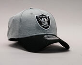 Kšiltovka New Era  Jersey Hex Oakland Raiders 39THIRTY  Gray / Official Team Color