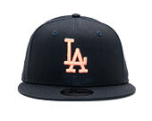 Kšiltovka New Era   League Essential Los Angeles Dodgers 9FIFTY Snapback Navy / Posh Peach