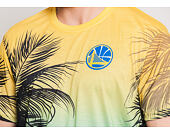Triko New Era Coastal Heat Tee Golden State Warriors All Over Print