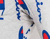 Tepláky Champion Classic Logo All Over Print Grey