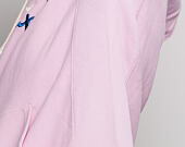 Dámská Mikina Champion Hooded Sweatshirt Classic Logo Embroidered Pink