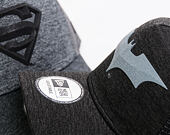 Kšiltovka New Era Trucker Concrete Jersey Batman 9FORTY Black/Grey Heather Snapback