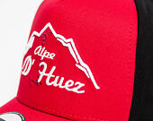 Kšiltovka New Era A Frame Trucker Tour De France Lifestyle 9FORTY Scarlet Snapback