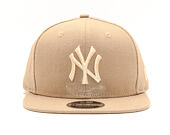 Kšiltovka New Era Original Fit Canvas New York Yankees 9FIFTY Camel Snapback
