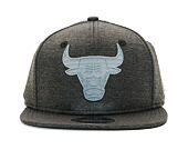 Kšiltovka New Era Original Fit Concrete Jersey Chicago Bulls 9FIFTY Black/Heather Gray Snapback