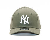 Dětská Kšiltovka New Era League Essential Kids New York Yankees 9FORTY Toddler New Olive/White Strap