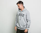 Mikina S Kapucí New Era Branded Po Hoody Light Grey Heather