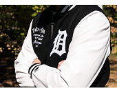 Bunda New Era Post Gradual Pack Varsity Jacket Detroit Tigers Black/White