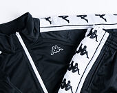 Mikina Kappa Banda 10 Ahran Black/White