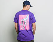 Triko HUF X Sorayama Ride Purple