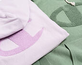 Mikina Champion Hooded Sweatshirt Reverse Weave Pink
