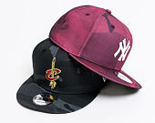 Kšiltovka New Era 59FIFTY Essential Camo New York Yankees Maroon Camo/White