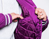 Bunda Champion Bomber Jacket Purple/White
