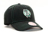 Kšiltovka Mitchell & Ness Boston Celtics Contrast Cotton Black/Green Snapback
