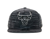 Kšiltovka New Era 9FIFTY Chicago Bulls Original Fit Engineered Black/Grey Heather Snapback