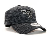 Kšiltovka New Era 9FORTY Chicago Bulls Engineered Fit Black/Grey Heather Strapback
